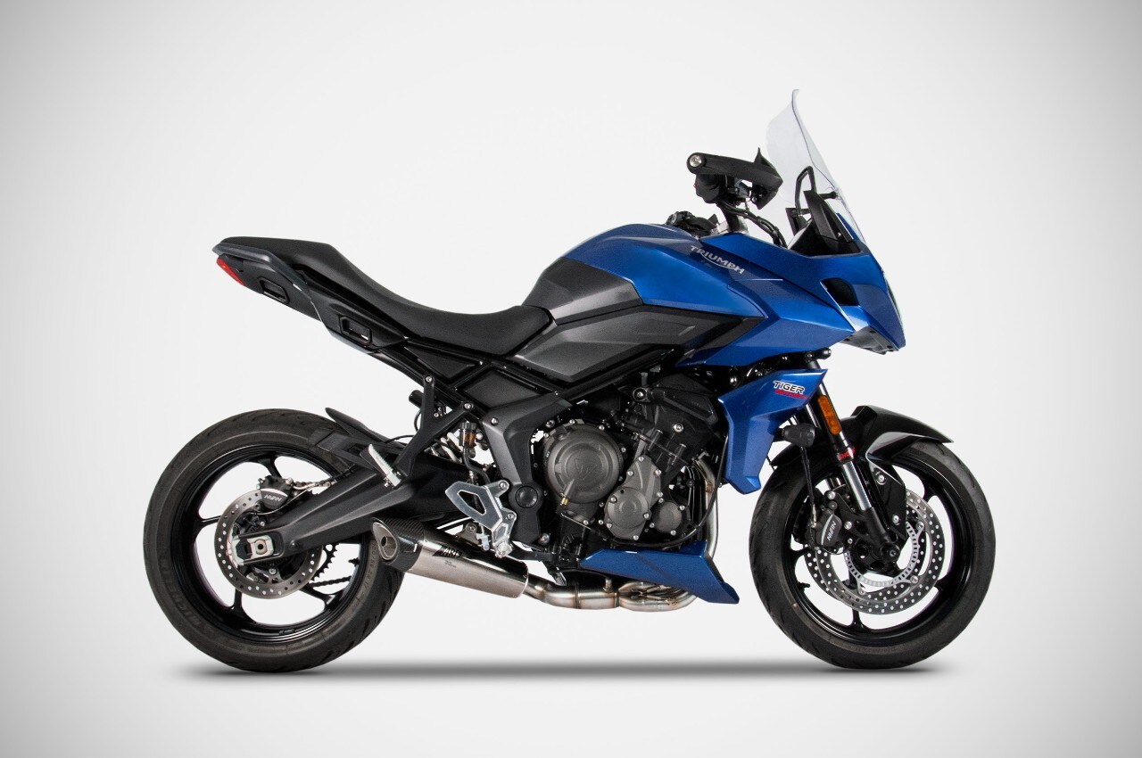 Nuovo scarico Zard per Triumph Tiger Sport 660